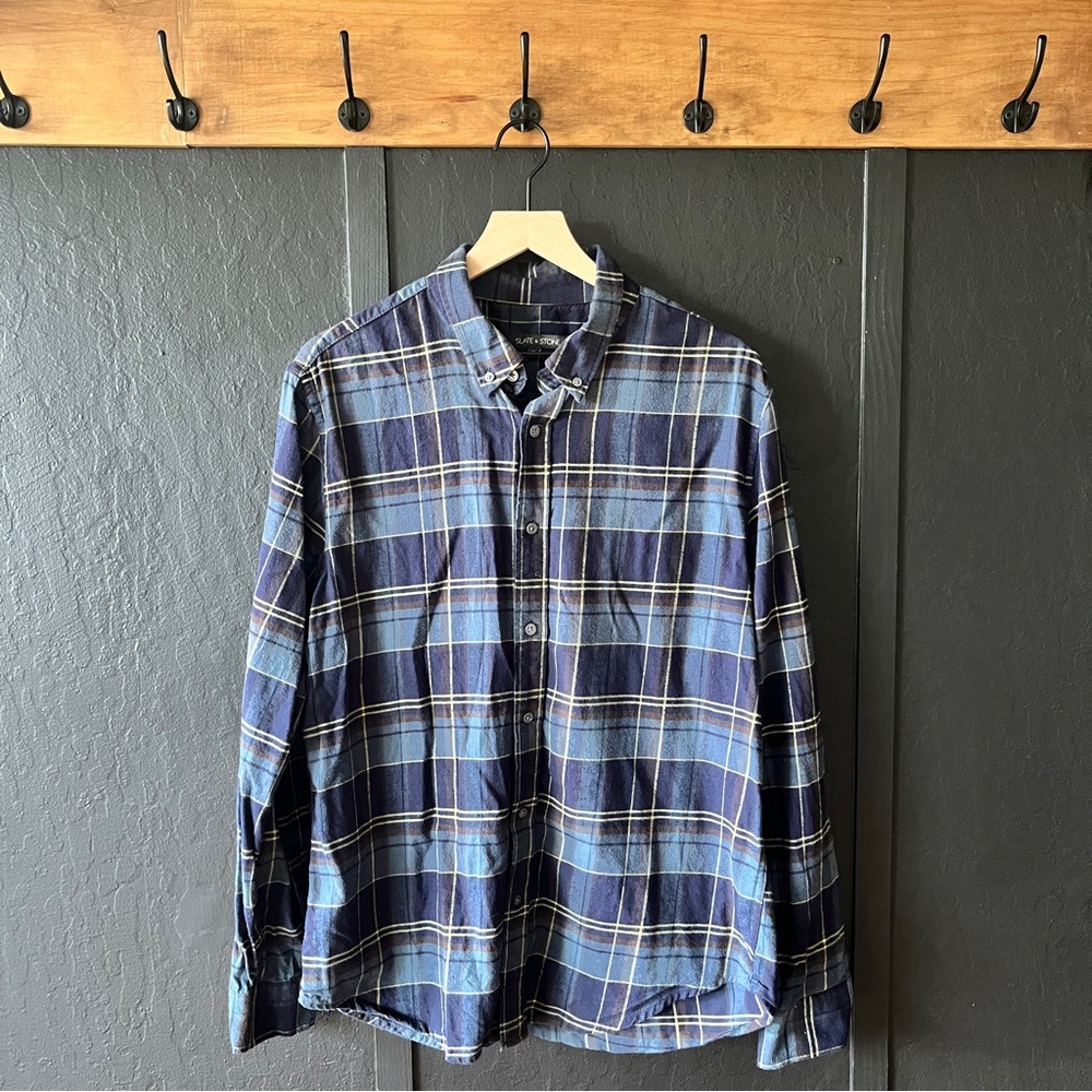 Slate & Stone Plaid Flannel